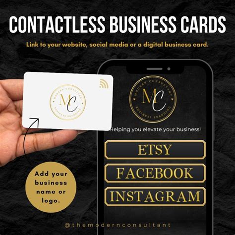 business cards with nfc tags|best contactless business card.